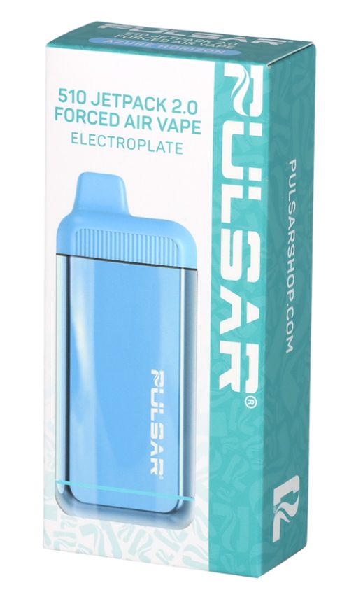 Pulsar 510 Jetpack 2.0 Variable Voltage Forced Air Vape Bar | 650mAh, Color: Azure Horizon