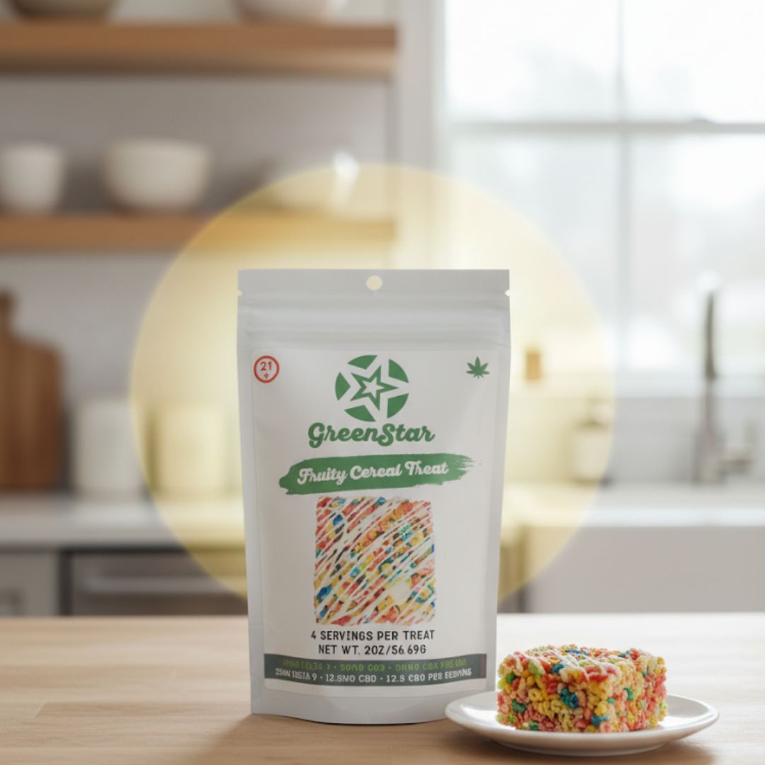 Green Star - Fruity Cereal Treat