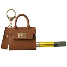 Purse 510 Cart Battery - Pursejamin by Smyle Labs, Type: Brown Hermoine