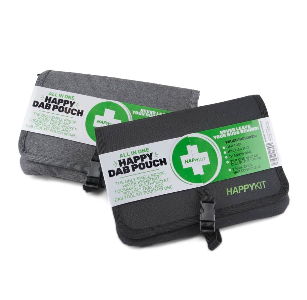 Happy Pouch Dab by Happy Kit Smell Proof Travel Kit