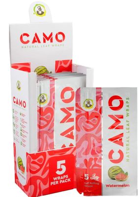 Camo Natural Leaf Wraps 5pk