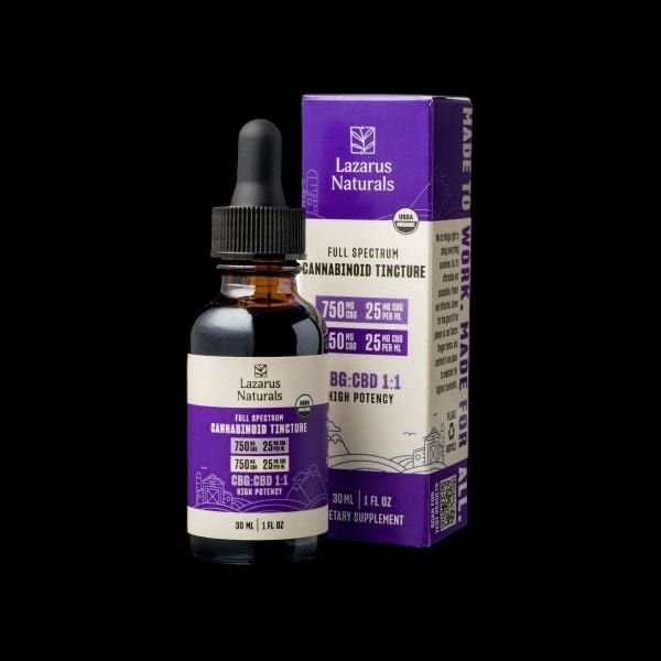 CBD/CBG Tincture - 1500mg