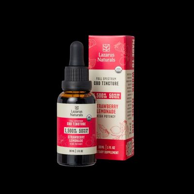 CBD Tincture - Strawberry Lemonade 1500mg