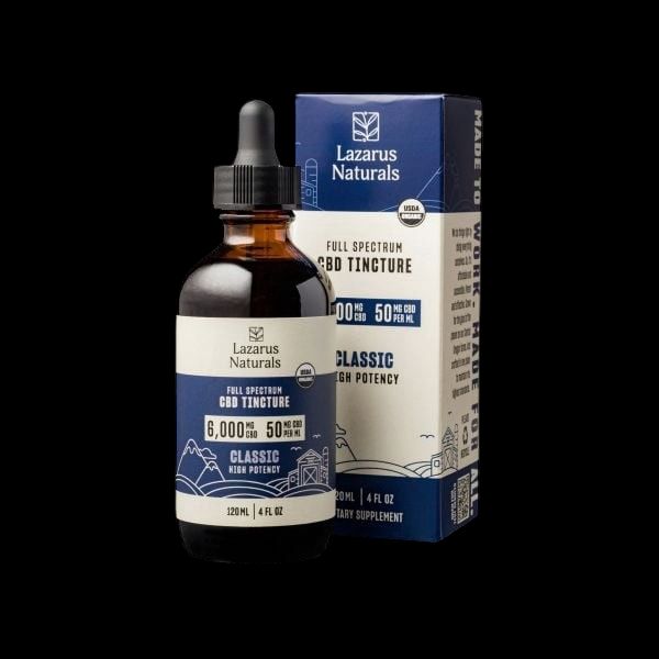 CBD Tincture - Classic 6000mg