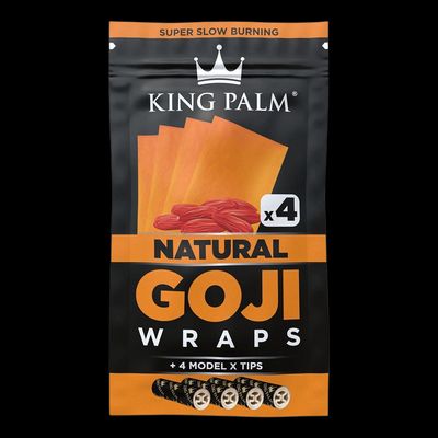 King Palm Goji Wraps &amp; Filter Tips | 4pk