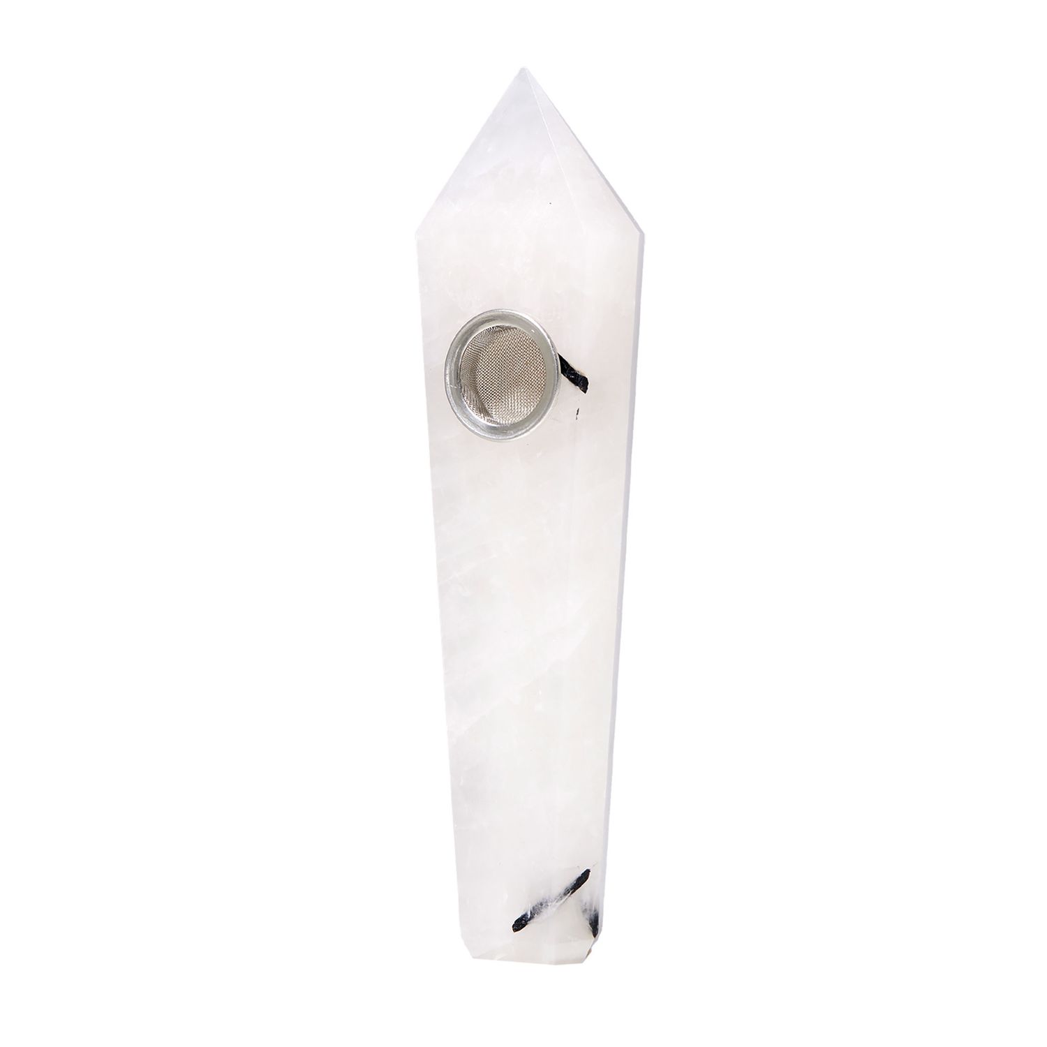 Gemstone Pipes, Type: Tourmalinated Quartz