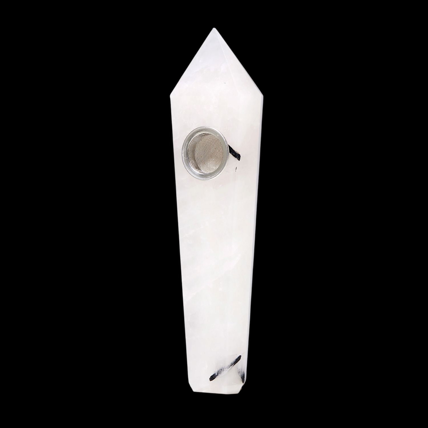 Gemstone Pipes, Type: Tourmalinated Quartz