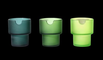 Flower Pots Ashtray Set