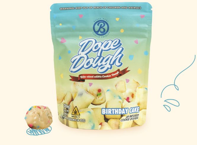 Dope Dough, flavor: Birthday Cake