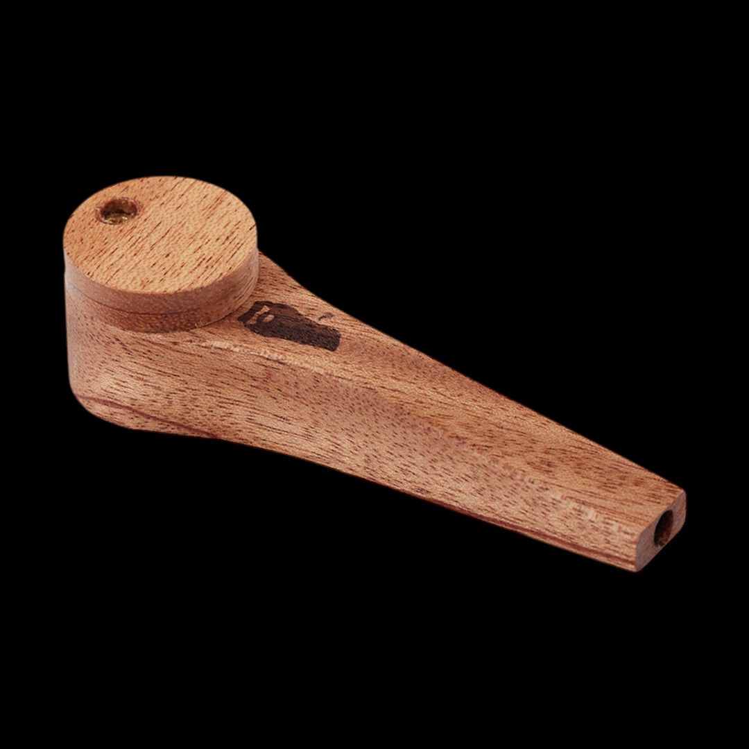Exotic Pipe w/lid, Type: African Mahogany