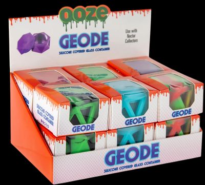 Ooze Geode Silicone &amp; Glass