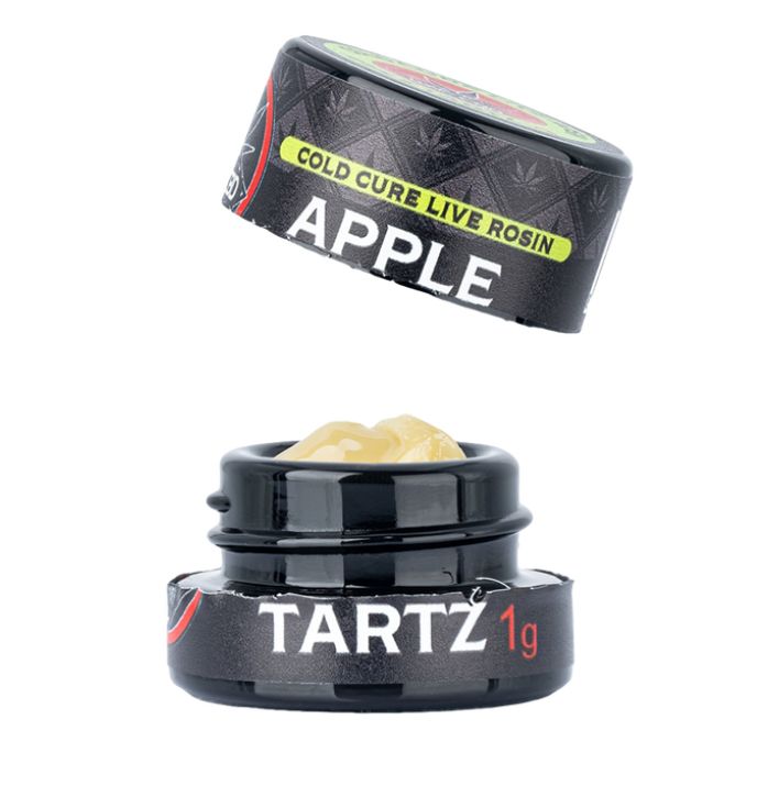WNC CBD THCA Cold Cure Live Rosin | 1g, Strain: Apple Tartz