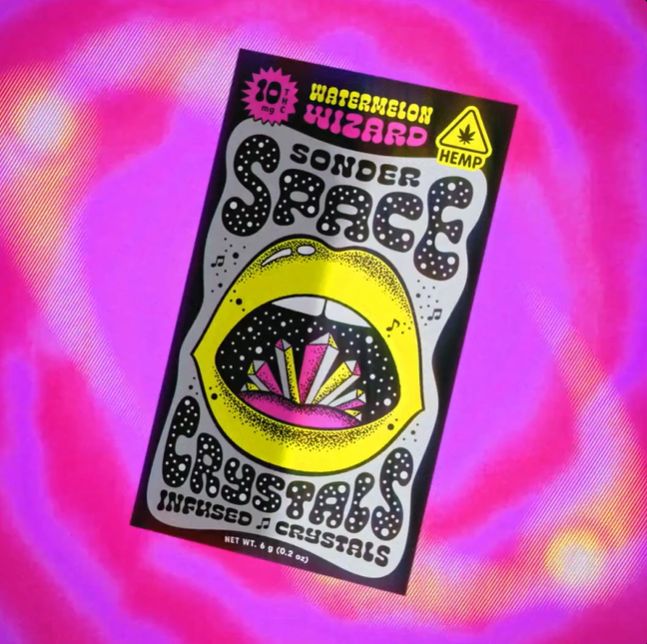 Sonder Space Crystals, flavor: Watermelon Wizard