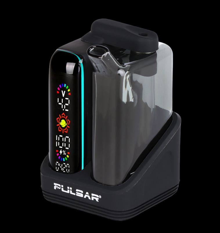 Pulsar 510 DL 5.0 Bubbler Dab Kit with Wax Atomizer | Black | 1000mAh