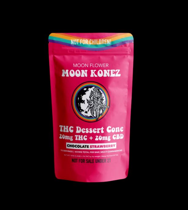 Moon Konez, flavor: Chocolate Strawberry