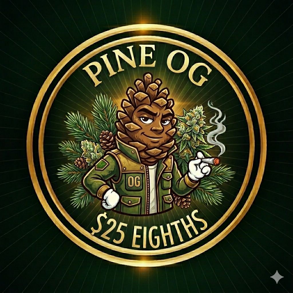 Pine Og  3.5G -Top Shelf THCa Packaged Flower