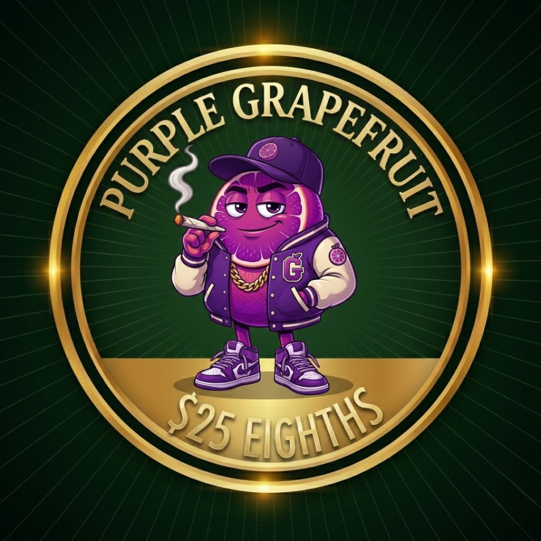 Purple Grapefruit 3.5G -Top Shelf THCa Packaged Flower