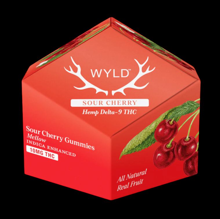 Wyld Sour Cherry Indica THC | Mellow