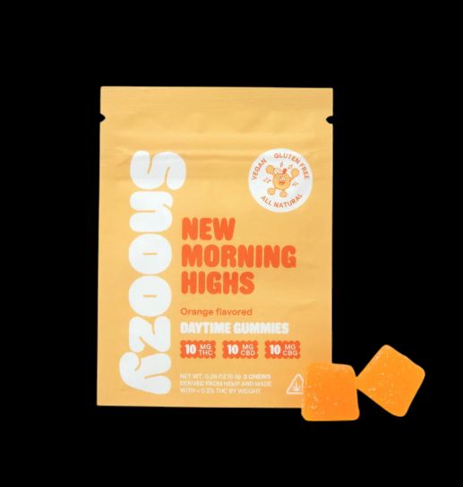 Snoozy Energy Extra Strength Gummies (New Morning Highs), Amount: 2ct