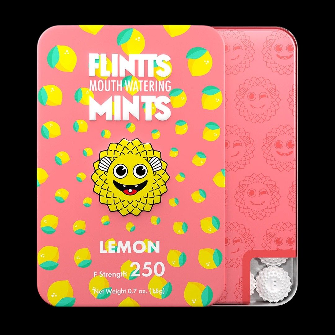 Flintts Mints, flavor: Lemon