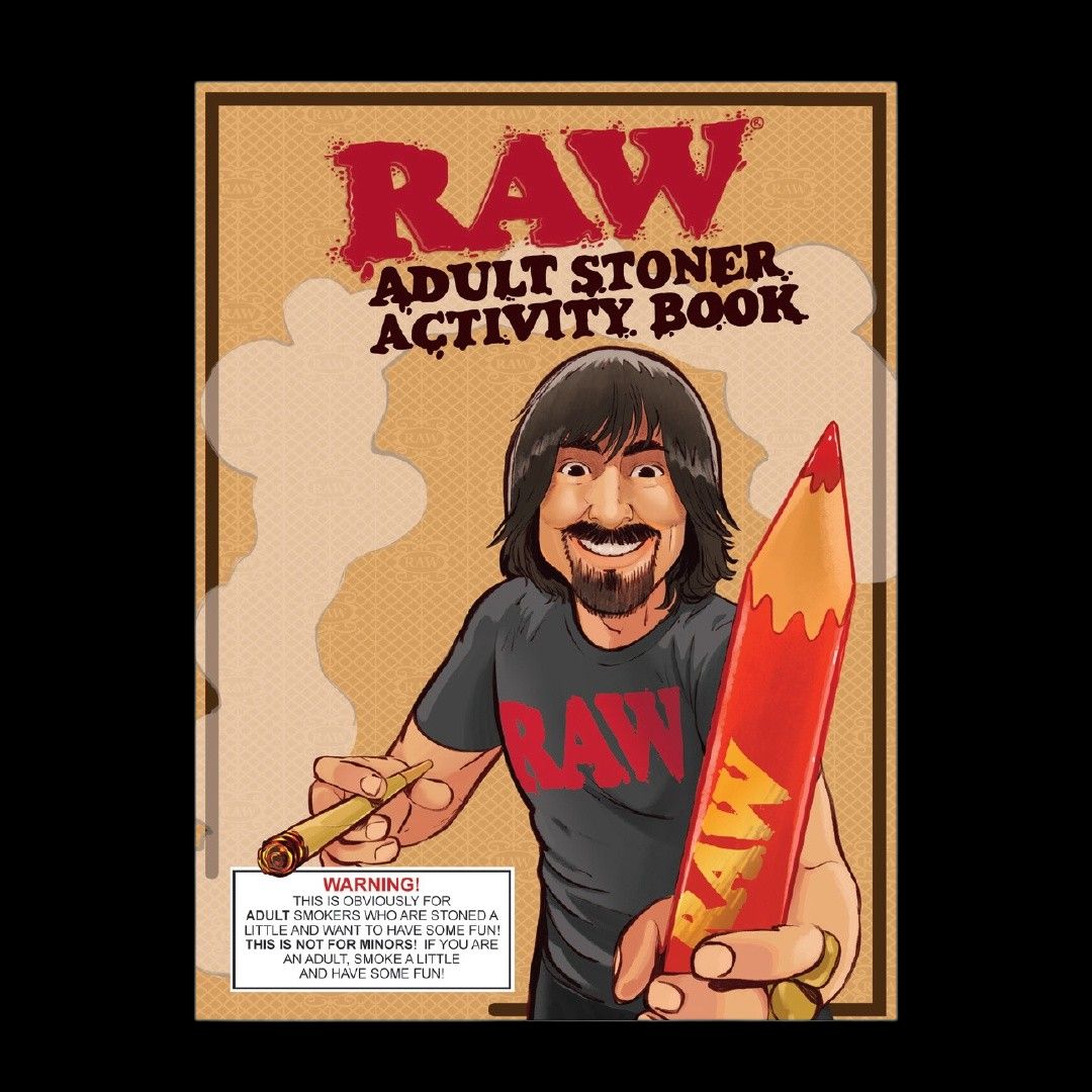 RAW Adults Stoner Activity Book