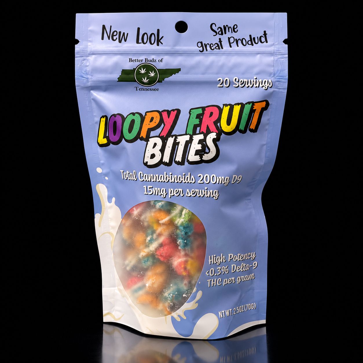 200mg Delta-9 Loopy Fruit Cereal Bar