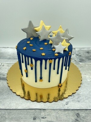 Star Drip Cake