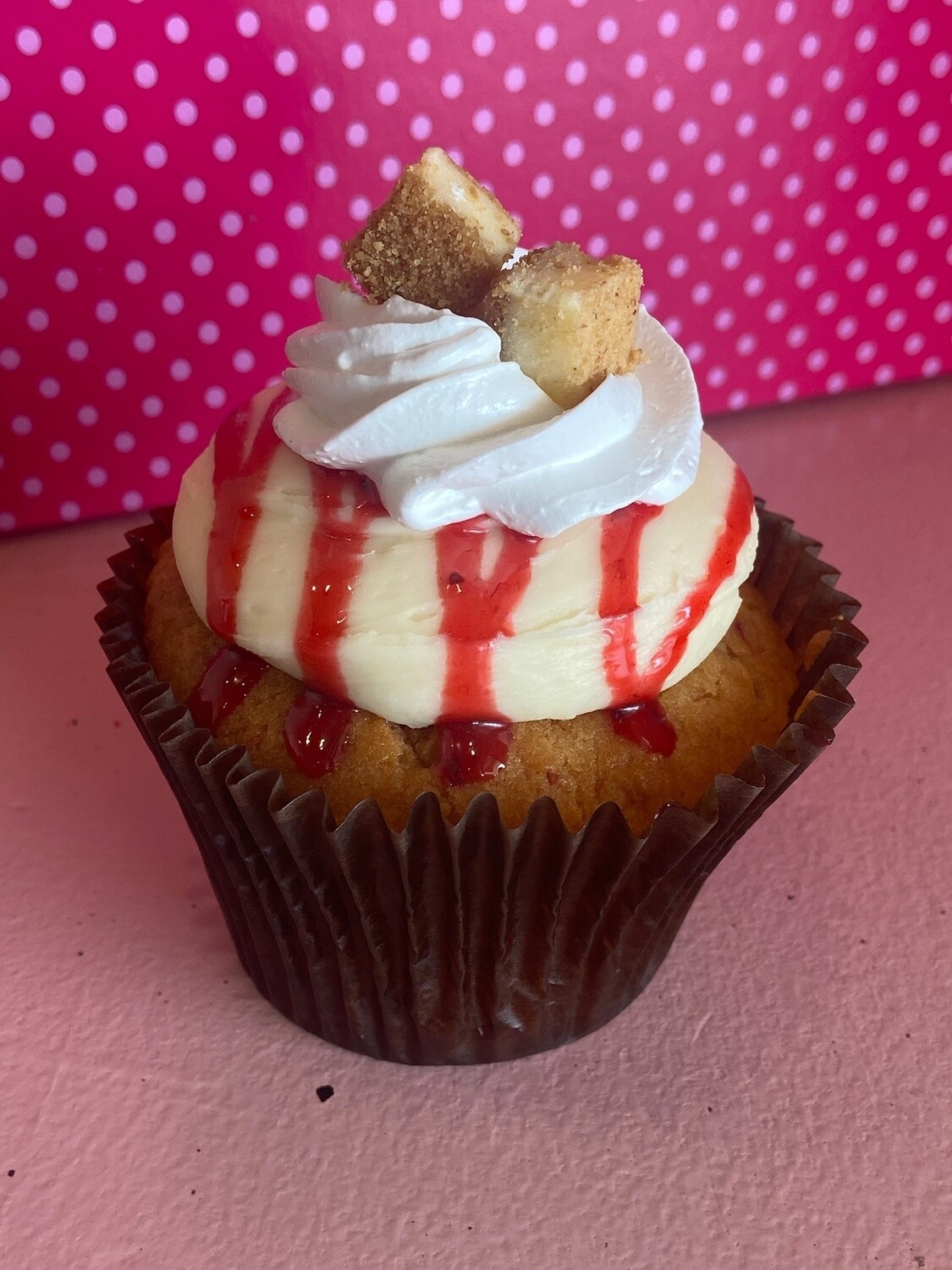Strawberry Cheesecake Cupcake - Saturday