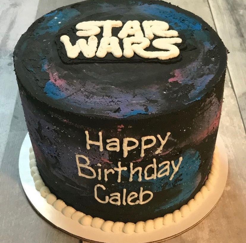 Star Wars Cake - All Buttercream Icing