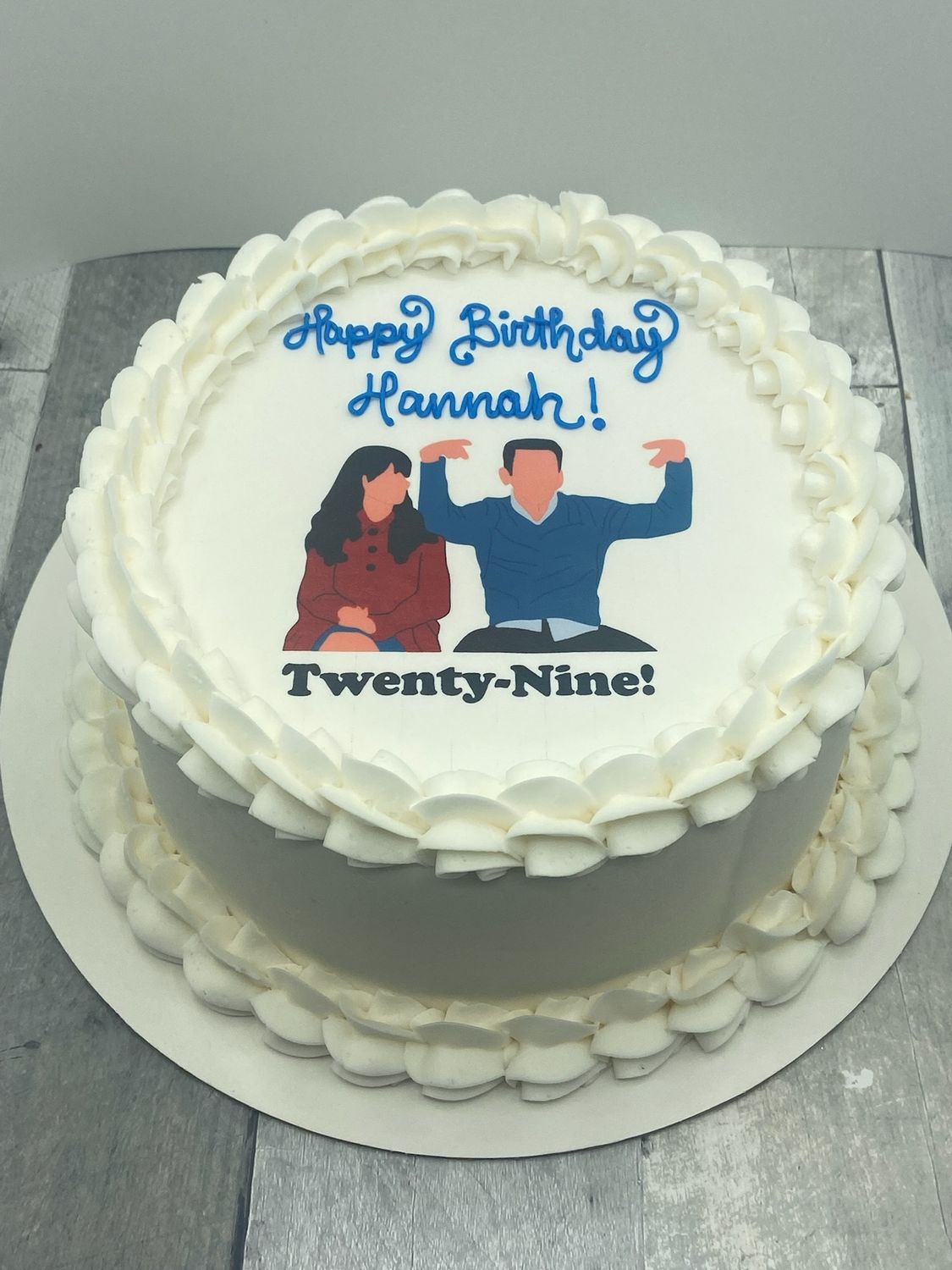 New Girl 29 Schmidt Birthday Cake
