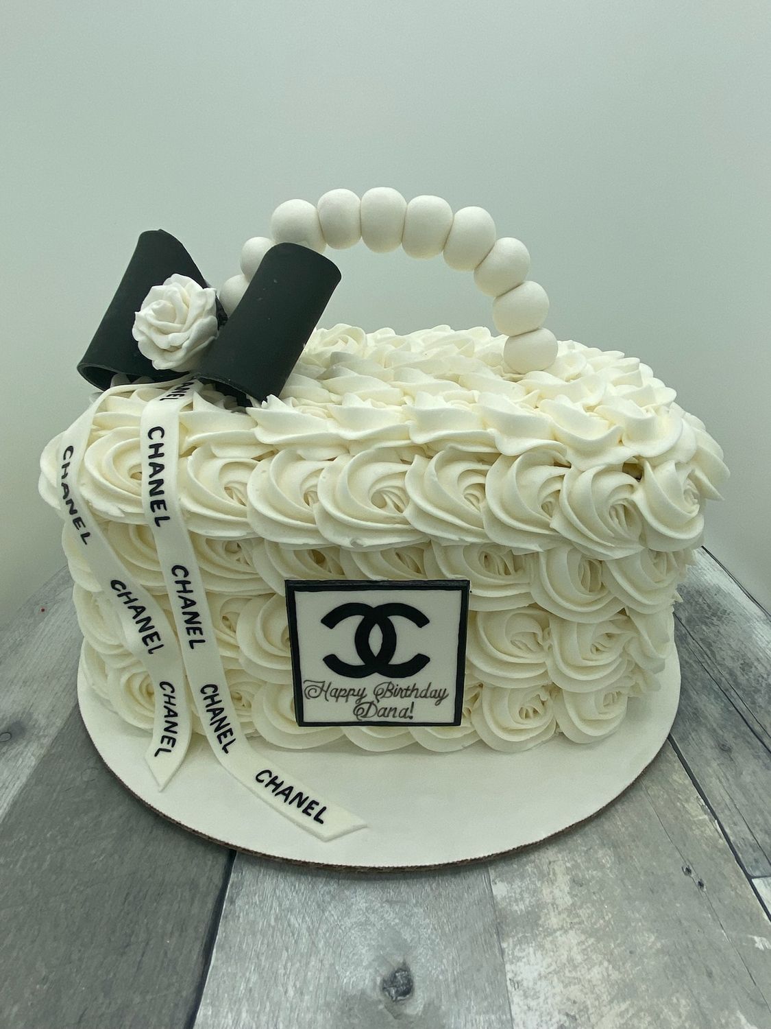 Chanel Purse Cake - Square