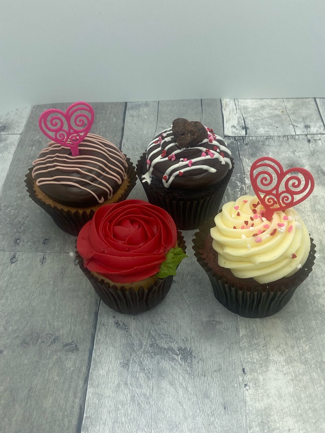 Valentine&#39;s Day Special 4-Pack Cupcakes Pre-Order