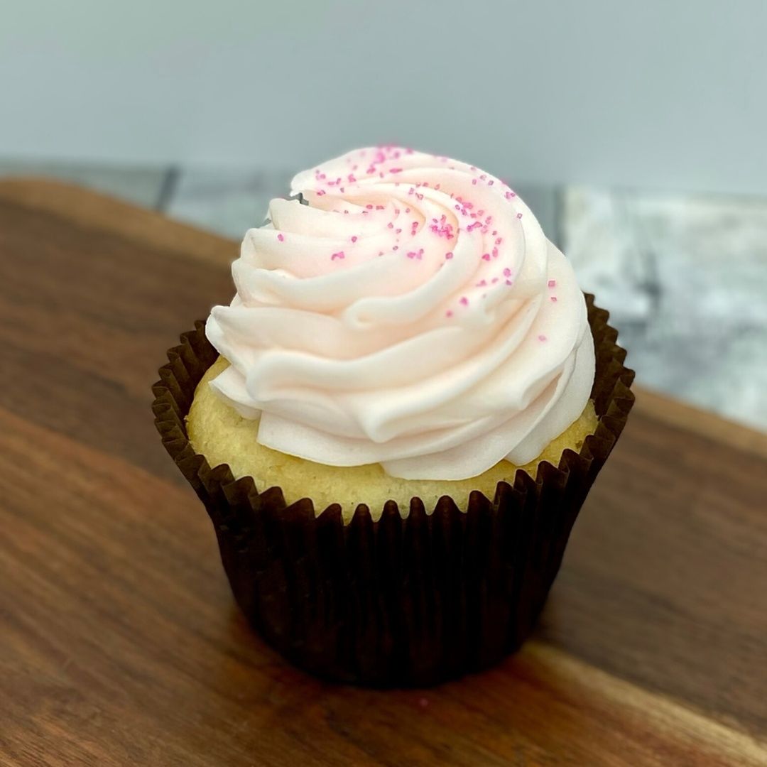 Pink Vanilla Cupcake