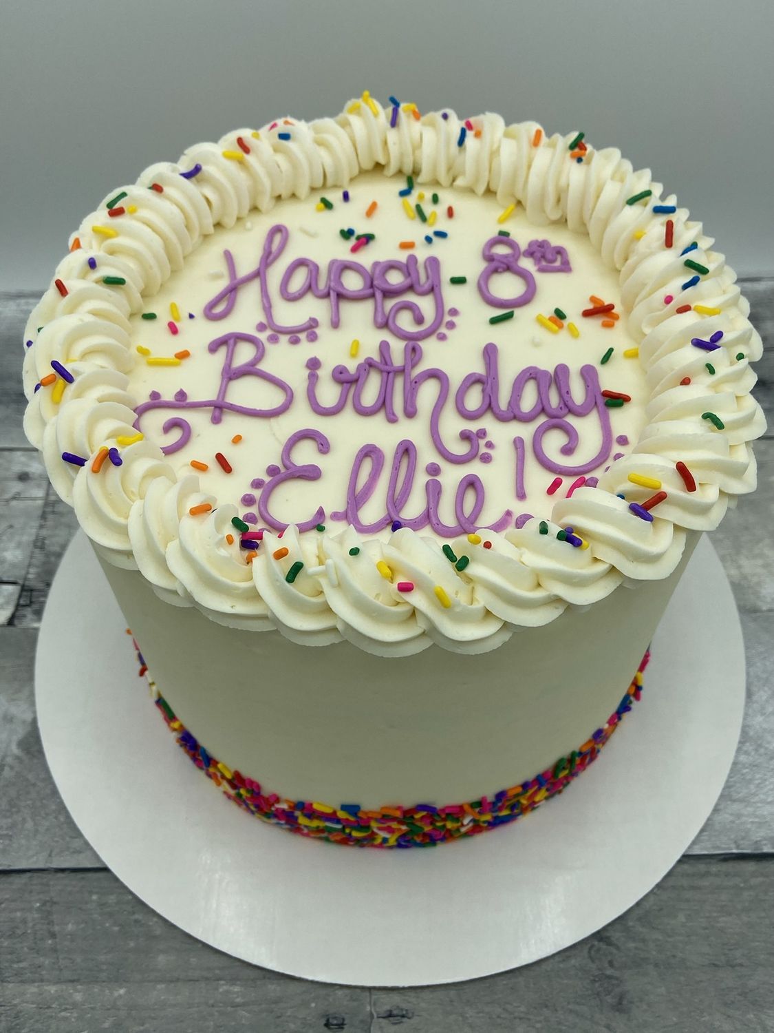 Gluten Free Sprinkle Birthday Cake