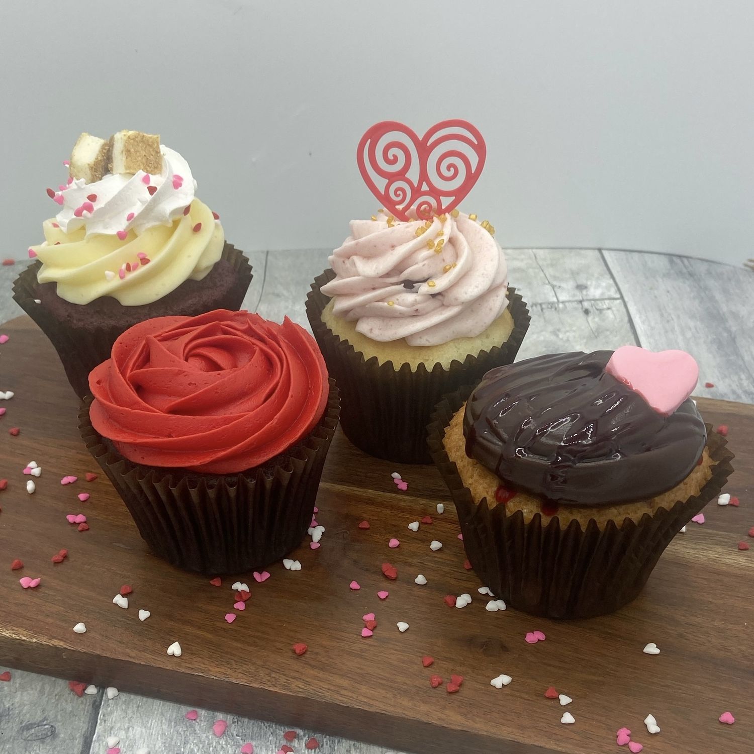 Valentine's Day Special Gift Set - 4-Pack Cupcakes Pre-Order