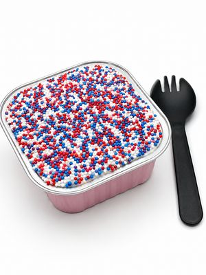 Dot Cake - Fourth of July Themed