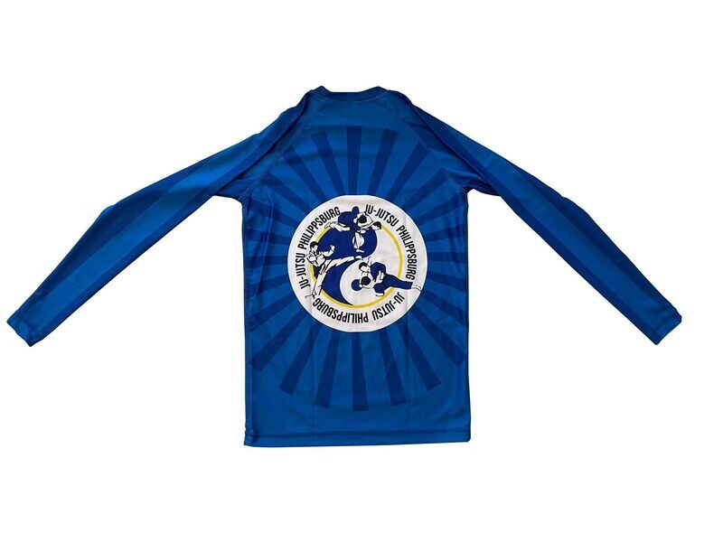 Rashguard - blau Rashguard - blau "Ju-Jutsu Philippsburg"