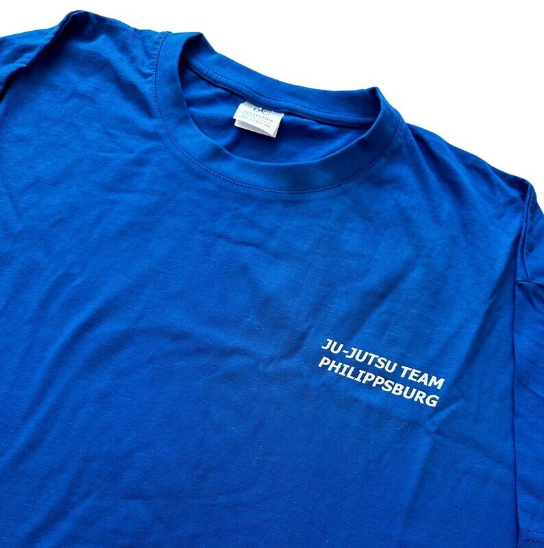 T-Shirt blau - T-Shirt blau - "Ju-Jutsu Philippsburg"