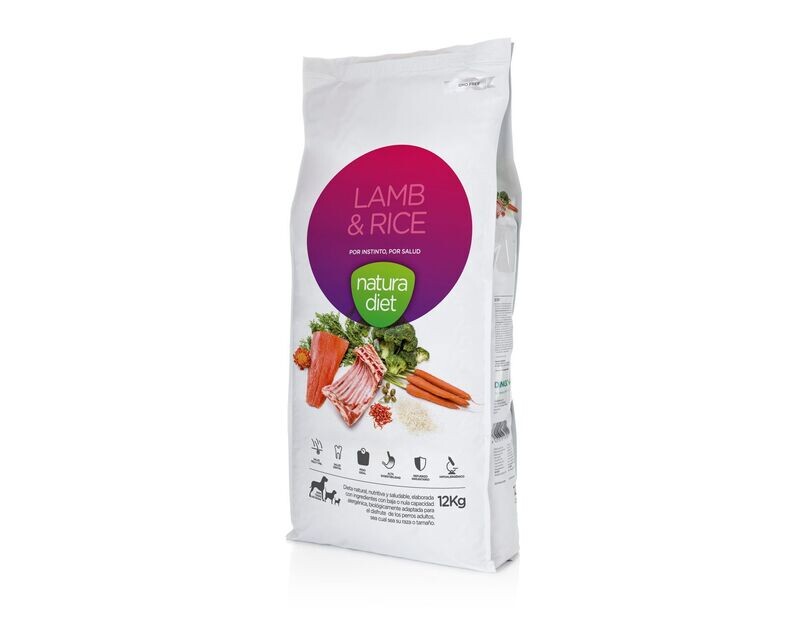 Natura Diet LAMB & RICE 12 Kg