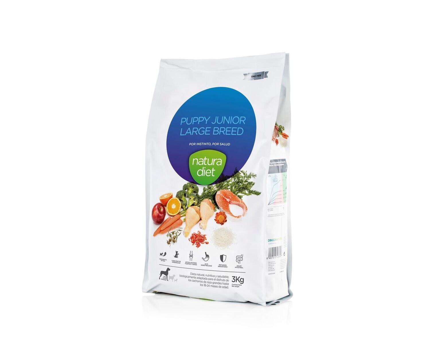 Natura Diet PUPPY JUNIOR LARGE BREED 3 Kg
