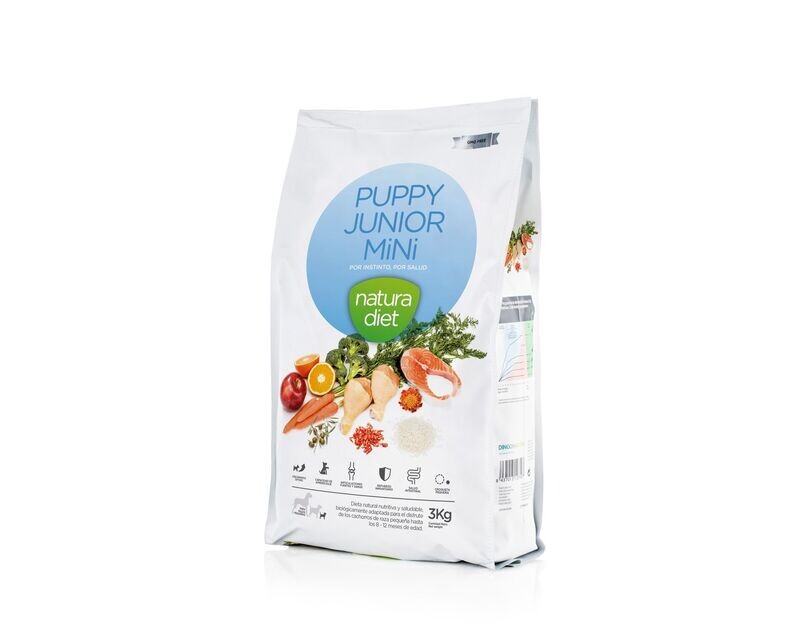 Natura Diet PUPPY JUNIOR MINI 3 Kg