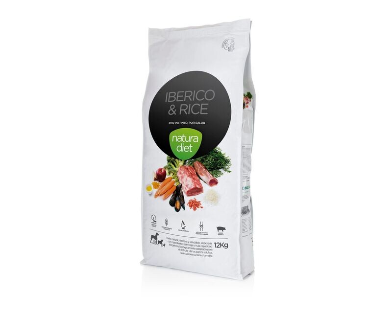 Natura Diet IBERICO & RICE 12kg