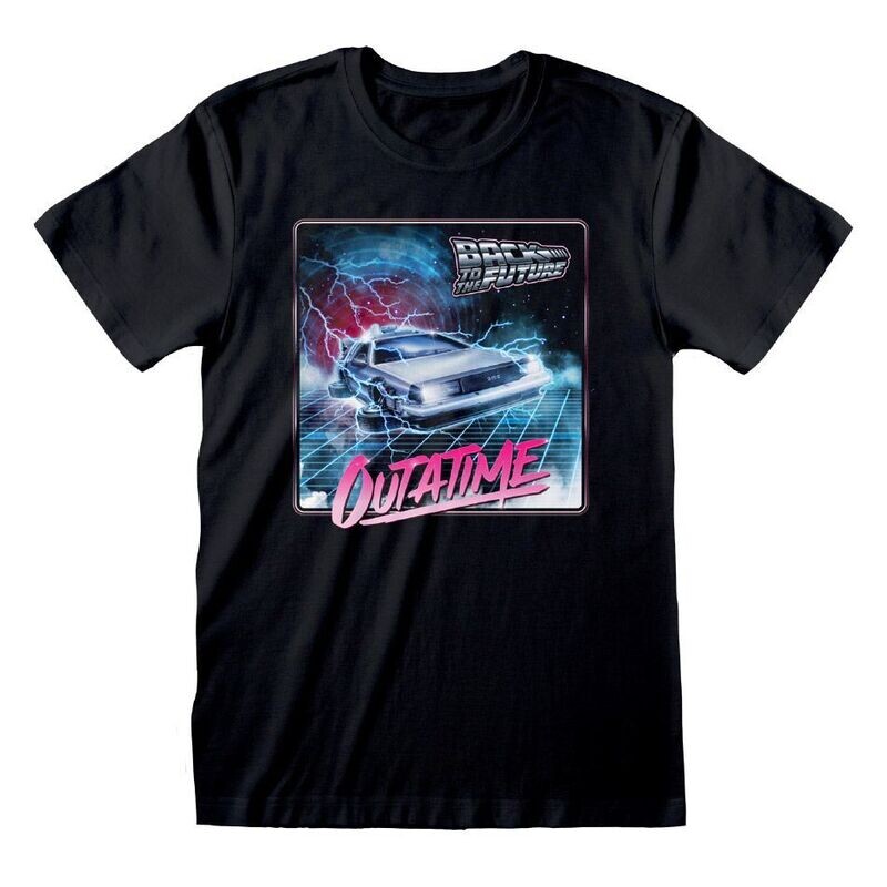 Back To The Future 'Outa Time Neon' Unisex T-Shirt
