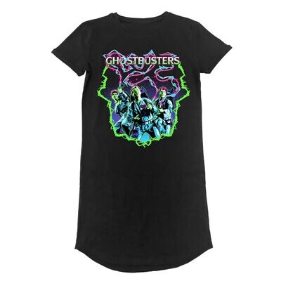 Ghostbusters 'Arcade Neon' T-Shirt Dress