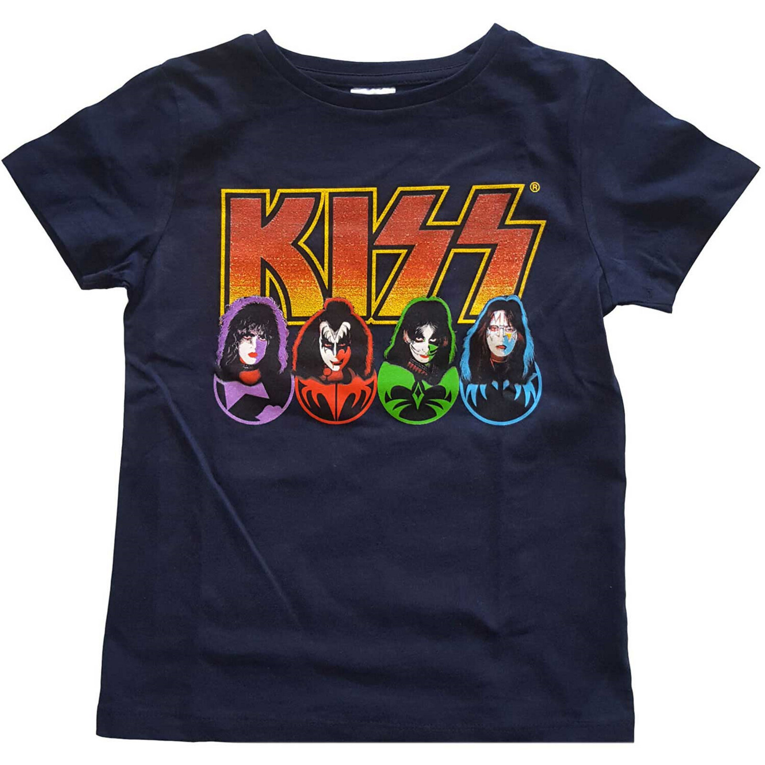 KISS 'Faces & Icons' Kids T-Shirt