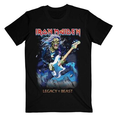 Iron Maiden 'Eddie on Bass' T-Shirt