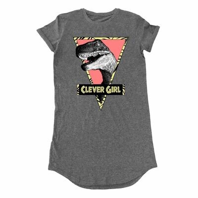 Jurassic Park 'Clever Girl' T-Shirt Dress
