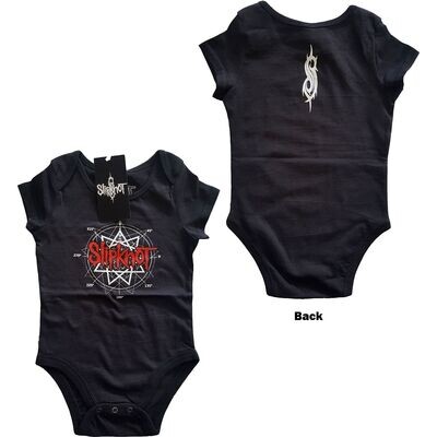 Slipknot 'Star Logo' Kids Baby Grow