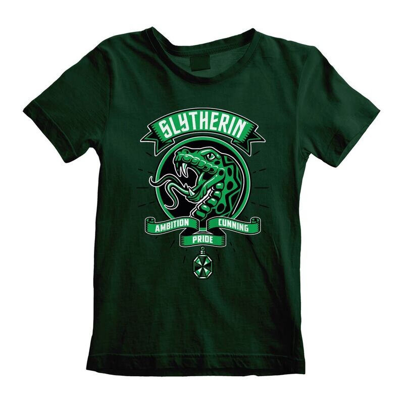 Harry Potter Comic Style Slytherin Kids T-Shirt