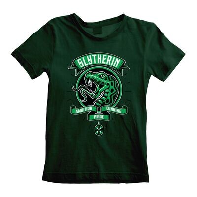 Harry Potter Comic Style Slytherin Kids T-Shirt